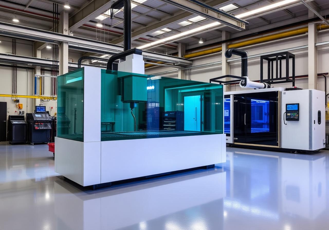 Advanced glass manufacturing facility